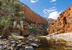 Fototapeta pltno 174 x 120, 23223038 - View of Ormiston Gorge, Macdonnell Ranges, Australia