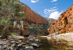 Fototapeta184 x 128  View of Ormiston Gorge, Macdonnell Ranges, Australia, 184 x 128 cm