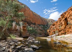 Samolepka flie 200 x 144, 23223038 - View of Ormiston Gorge, Macdonnell Ranges, Australia - Pohled na Ormiston Gorge, Macdonnell Ranges, Austrlie