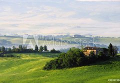 Fototapeta pltno 174 x 120, 23337354 - Toskana Huegel  - Tuscany hills 07