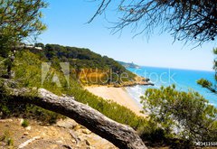 Fototapeta174 x 120  Cala Fonda beach, Tarragona, Spain, 174 x 120 cm