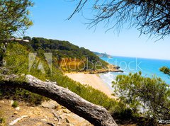 Samolepka flie 270 x 200  Cala Fonda beach, Tarragona, Spain, 270 x 200 cm