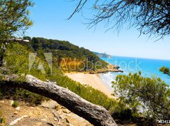 Fototapeta360 x 266  Cala Fonda beach, Tarragona, Spain, 360 x 266 cm