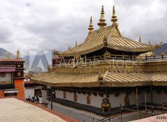 Samolepka flie 100 x 73, 2345166 - temple du jokhang   lhassa