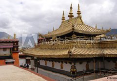 Fototapeta papr 184 x 128, 2345166 - temple du jokhang   lhassa - chrm du jokhang lhassa