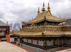 Samolepka flie 270 x 200, 2345166 - temple du jokhang   lhassa