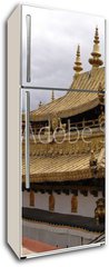 Samolepka na lednici flie 80 x 200  temple du jokhang  lhassa, 80 x 200 cm