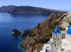 Samolepka flie 100 x 73  Santorini, 100 x 73 cm