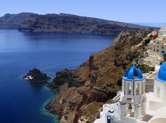 Fototapeta pltno 330 x 244, 23808414 - Santorini