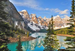 Fototapeta vliesov 145 x 100, 23984590 - Moraine Lake Sunrise 2