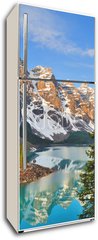 Samolepka na lednici flie 80 x 200, 23984590 - Moraine Lake Sunrise 2