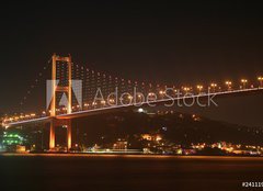 Fototapeta pltno 160 x 116, 24111958 - Bosphorus Bridge - Bosforsk most