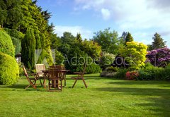 Samolepka flie 145 x 100, 24338253 - English Garden - Anglick zahrada