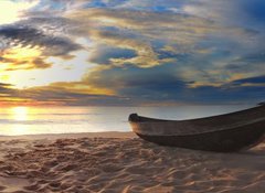 Samolepka flie 100 x 73, 24381482 - Beach panorama - Plov panorama