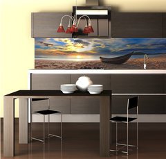 Fototapeta do kuchyn flie 260 x 60  Beach panorama, 260 x 60 cm