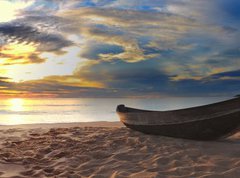 Samolepka flie 270 x 200, 24381482 - Beach panorama - Plov panorama