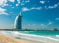 Fototapeta vliesov 100 x 73, 243967572 - Burj Al Arab Hotel in Dubai, United Arab Emirates