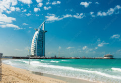 Samolepka flie 145 x 100, 243967572 - Burj Al Arab Hotel in Dubai, United Arab Emirates