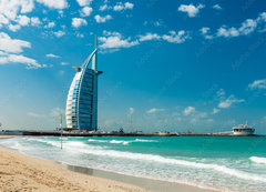 Samolepka flie 200 x 144, 243967572 - Burj Al Arab Hotel in Dubai, United Arab Emirates