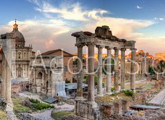 Samolepka flie 100 x 73, 24409983 - rome hdr panoramic view - rome hdr panoramatick vhled