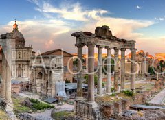 Fototapeta vliesov 100 x 73, 24409983 - rome hdr panoramic view