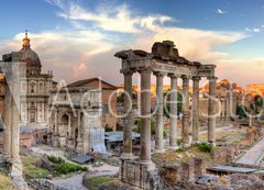 Fototapeta200 x 144  rome hdr panoramic view, 200 x 144 cm