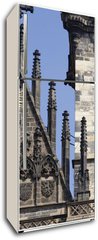 Samolepka na lednici flie 80 x 200  teynkirche in prag, 80 x 200 cm
