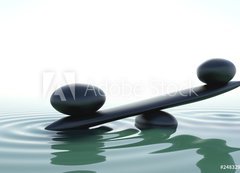 Samolepka flie 200 x 144  Frontal zen balace, 200 x 144 cm