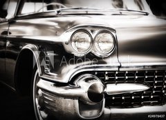 Fototapeta254 x 184  American Classic Caddilac Automobile Car., 254 x 184 cm