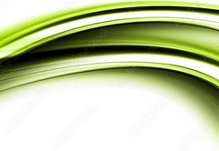 Samolepka flie 145 x 100, 251248336 - Abstract eco wave panorama background design illustration