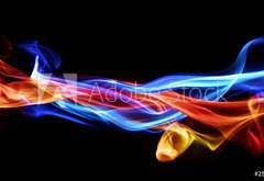 Fototapeta pltno 174 x 120, 25140335 - Fire & Ice design