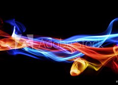 Samolepka flie 200 x 144, 25140335 - Fire & Ice design