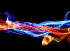 Fototapeta pltno 330 x 244, 25140335 - Fire & Ice design