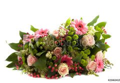 Samolepka flie 145 x 100  Bouquet, 145 x 100 cm
