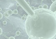 Samolepka flie 145 x 100, 25528943 - green scientific background with reflective molecules - zelen vdeck pozad s reflexnmi molekulami