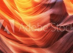 Fototapeta papír 160 x 116, 257100196 - Scenic colorful waves in famous Antelope Canyon, Arizona, USA - Malebné barevné vlny v slavné antilopy kaňonu, Arizona, USA