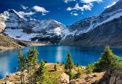 Samolepka flie 145 x 100, 25831935 - Lake McArthur, Yoho National Park