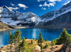 Samolepka flie 270 x 200  Lake McArthur, Yoho National Park, 270 x 200 cm