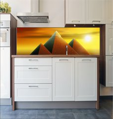 Fototapeta do kuchyn flie 180 x 60, 25997163 - Mysterious pyramids - Tajemn pyramidy