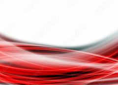 Fototapeta plátno 160 x 116, 260622616 - Abstract elegant romantic wave panorama background design illustration