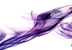 Fototapeta papr 184 x 128, 26188999 - Purple smoke in white background