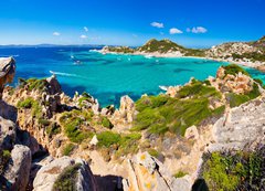 Fototapeta vliesov 200 x 144, 26367354 - Exciting view of Spargi Island - Sardinia