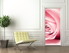 Samolepka na dvee flie 90 x 220  Rosa, 90 x 220 cm