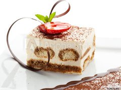 Samolepka flie 270 x 200, 26631385 - Tiramisu Dessert