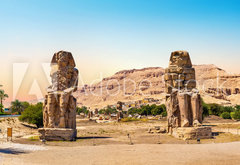 Samolepka flie 145 x 100  The Colossi of Memnon, 145 x 100 cm