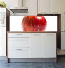 Fototapeta do kuchyn flie 180 x 60, 26758479 - rayal gala apple on white