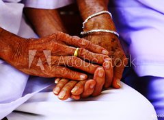 Fototapeta vliesov 100 x 73, 26950434 - hand of old age