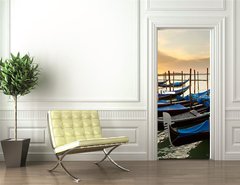 Samolepka na dvee flie 90 x 220  Sunrise in Venice, 90 x 220 cm