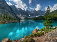 Fototapeta papr 160 x 116, 27019161 - Moraine Lake Banff National Park - Nrodn park Moraine Lake Banff