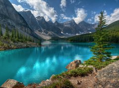 Samolepka flie 270 x 200, 27019161 - Moraine Lake Banff National Park